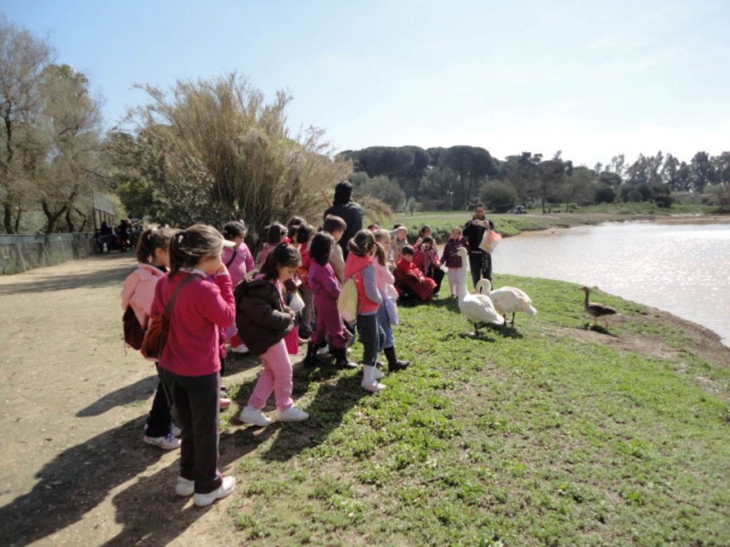 La Cañada de los Pájatos es Educación ambiental, visita colegio